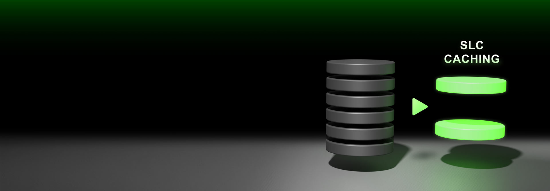 Supports SLC Caching technology and drastically increases computing efficiency