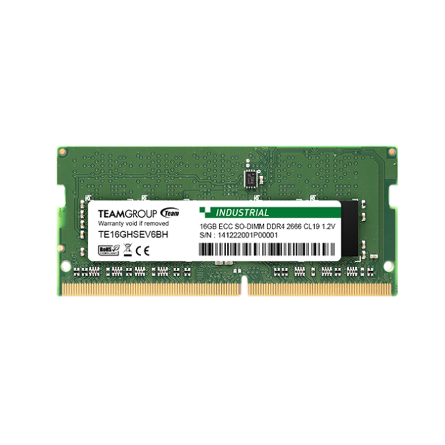 DDR4 3200 SODIMM (Small Outline), Industrial DRAM Modules