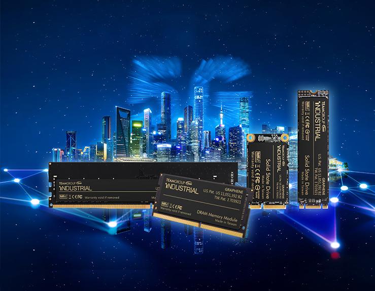 TEAMGROUP Launches Breakthrough Industrial Memory Technologies Targeting Emerging 5G Applications with High Performance and Durability