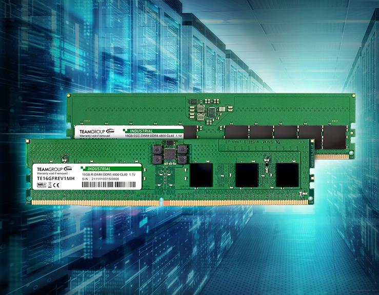 TEAMGROUP's DDR5 Industrial Server Memory Officially in Mass Production: Introducing a Total Upgrade with Intergenerational Performance & Exclusive Patented TRUST Technology