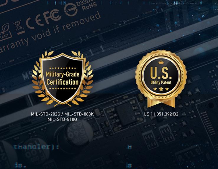 All TEAMGROUP Industrial Products Pass Military-Grade Certification, Guaranteeing Enhanced Stability and Security; Exclusive Graphene Cooling Technology Receives another U.S. Utility Patent