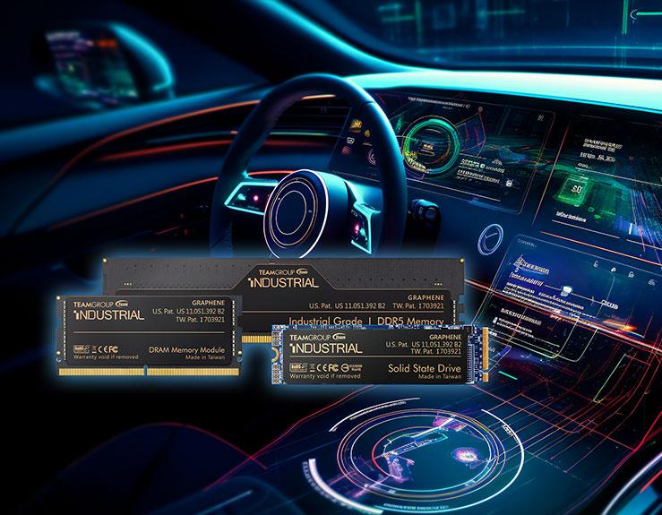 TEAMGROUP Launches Industrial ULTRA Wide Temperature Memory and SSD Helping to Drive the Future in the Rising EV Industry