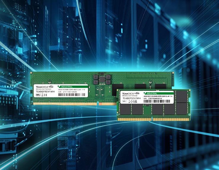 TEAMGROUP Upgrades Industrial DDR5 Memory Capacities, Leading the Industry in Supporting High-Performance Edge Computing
