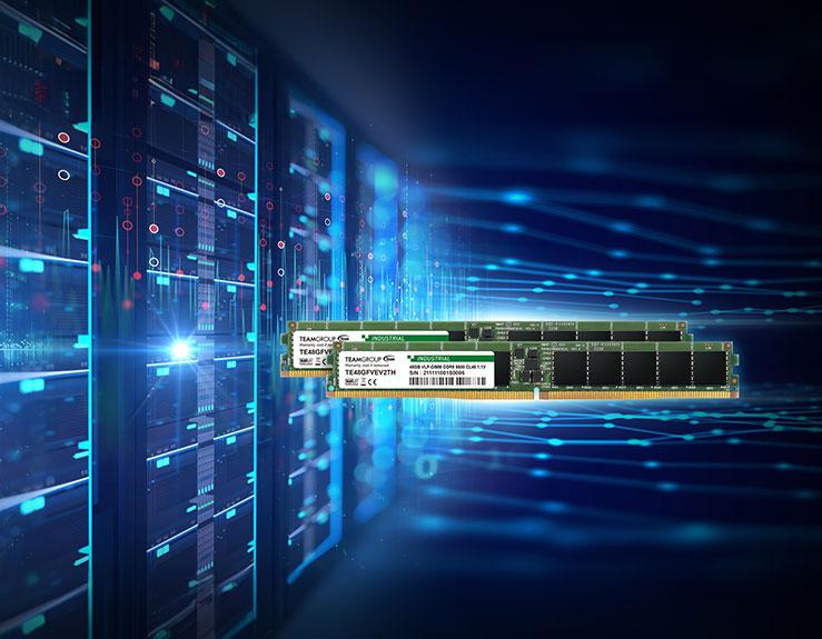 TEAMGROUP Releases DDR5 VLP ECC UDIMM Industrial Memory for NetCom and High Computing Power Applications