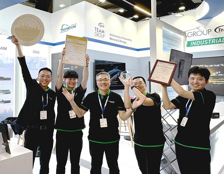 十銓科技 INDUSTRIAL D500R WORM 記憶卡勇奪 Embedded World 2025  Embedded Vision 類別首獎 & Community Choice Award